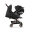 Прогулочная коляска Cybex Coya Sepia Black шасси Rosegold