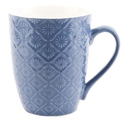 Кружка фарфоровая "Пастель" v=380мл. (6видов) (min12) (транспортная упаковка)