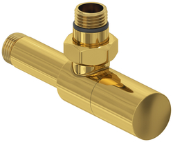 Вентиль Сунержа угловой цилиндр (G 1/2" НР х G 1/2" НР)