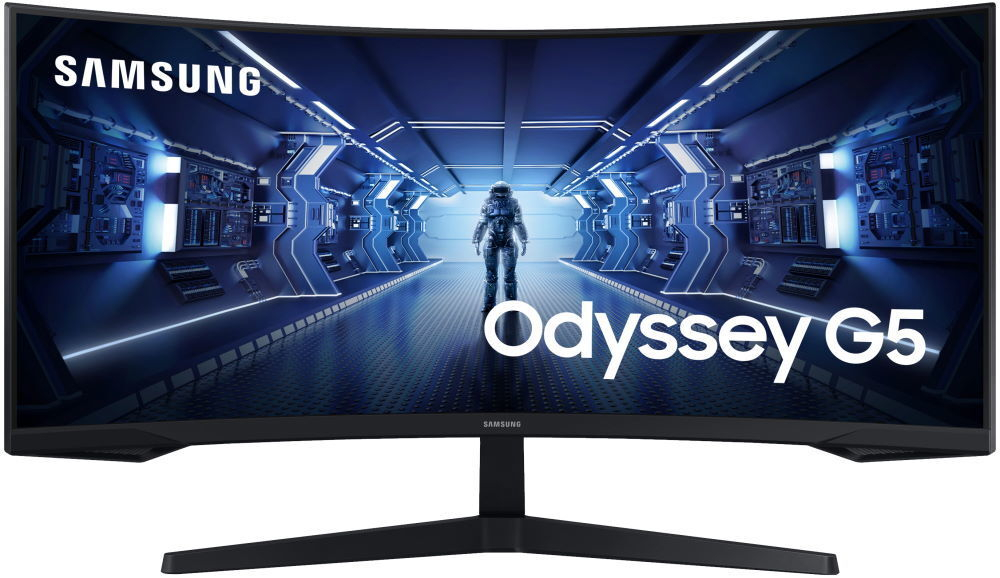 Монитор 34" Samsung Odyssey G5 34 LC34G55TWWIXCI