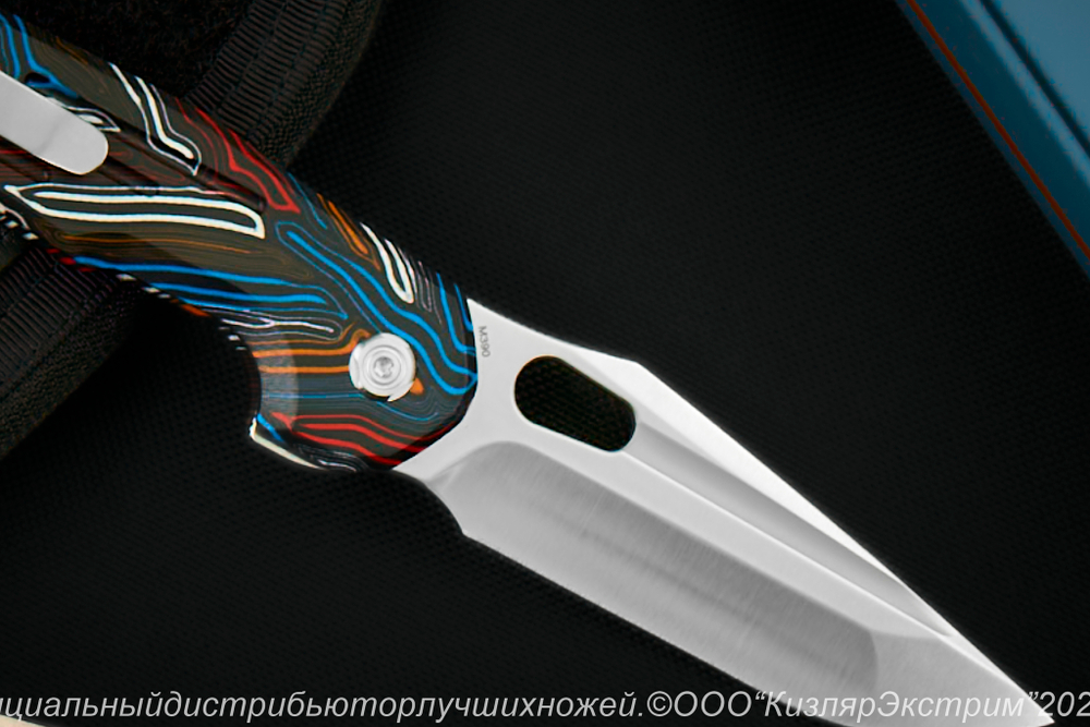 Нож Vosteed Thunderbird сталь M390 Satin рукоять Magpie G10