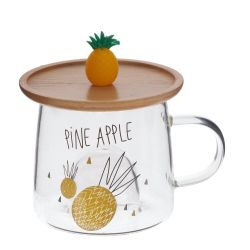 GAEM Кружка с крышкой, 300 мл, L11 W9,5 H8 см, 4в.