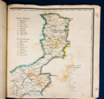 "Подробная генеральная карта Царства Польского (Польша, Речь Посполитая)". Полковник Пядышев Василий Петрович. 1829г. - редкая гравированная карта