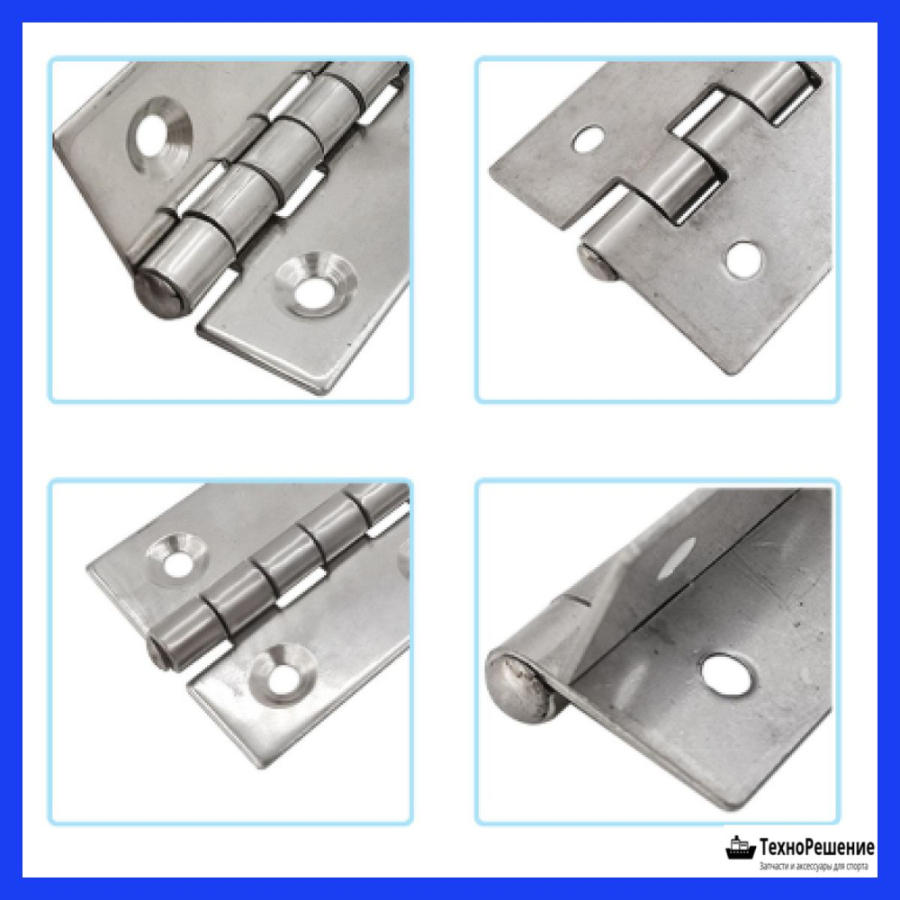 Петля для лодки и автофургонов из нержавеющей стали/морская петля для люка 100х39 мм.