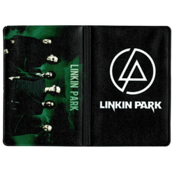 Обложка для паспорта Linkin park
