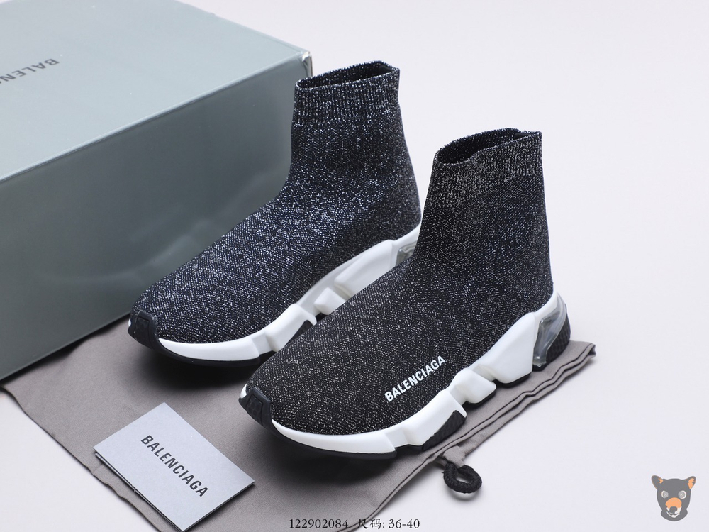 Кроссовки Speed Knit Mid Silver Grey