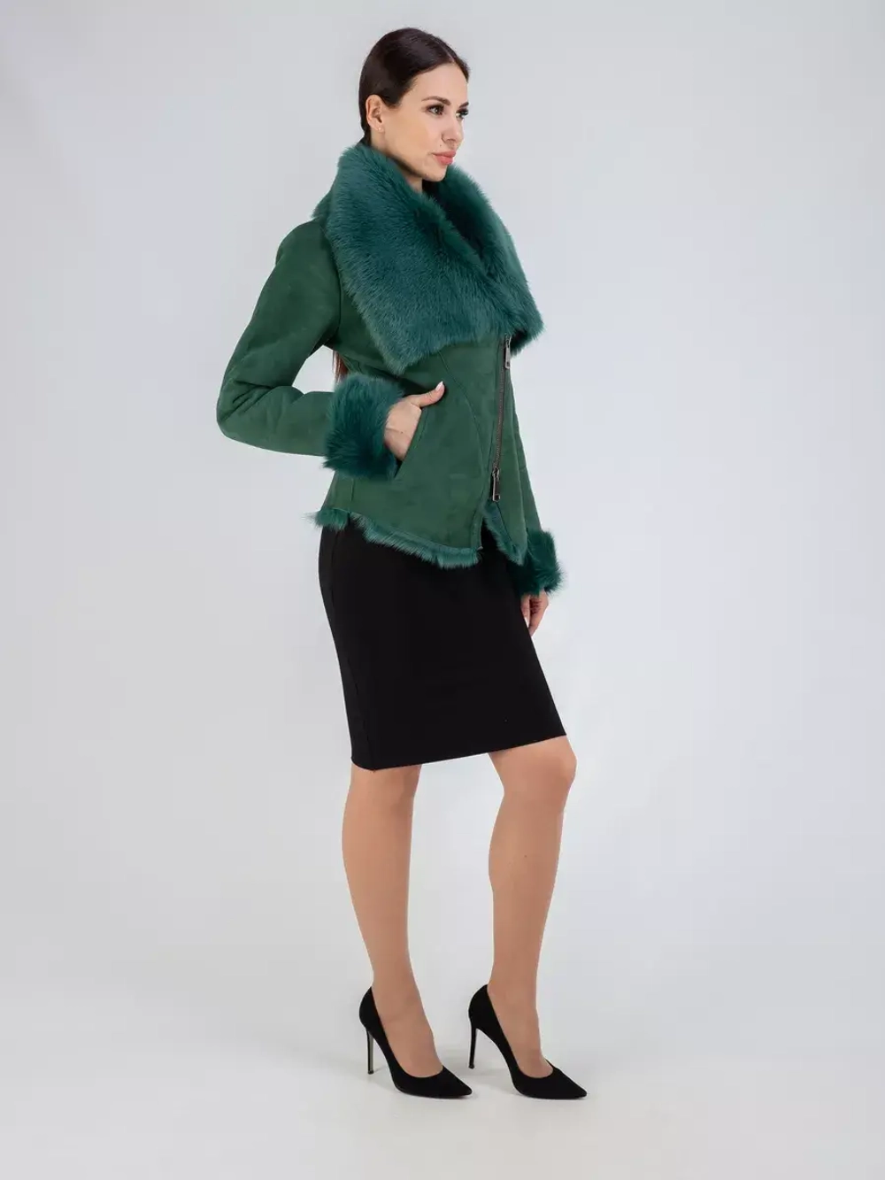 Дубленка зимняя натуральная