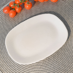 Блюдо 23*16см "Square soft" без деколи, стеклокерамика (00106926)