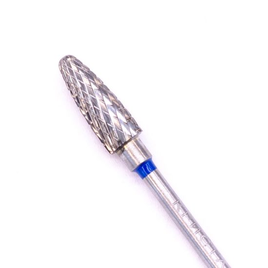 Твердосплавная насадка Кукуруза 31235 синяя насечка Кристал