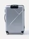 Чемодан большой 28&quot;, кодовый замок, цвет серебристый
