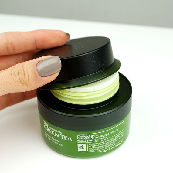 Krem \ Крем \ Cream TONYMOLY The Chok Chok Green Tea Watery Cream 60ml