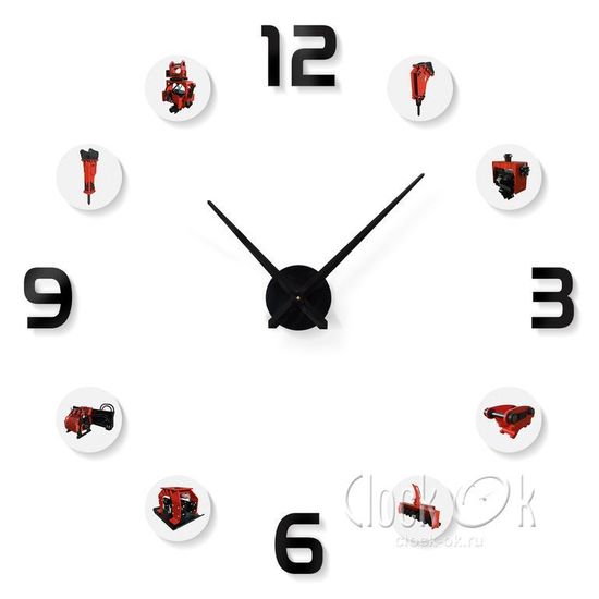 Настенные 3D часы "Традиция"