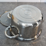 Набор кастрюль 3 предмета (1,9л, 2,9л, 3,9л) нерж, DNN3 SD-A17-6