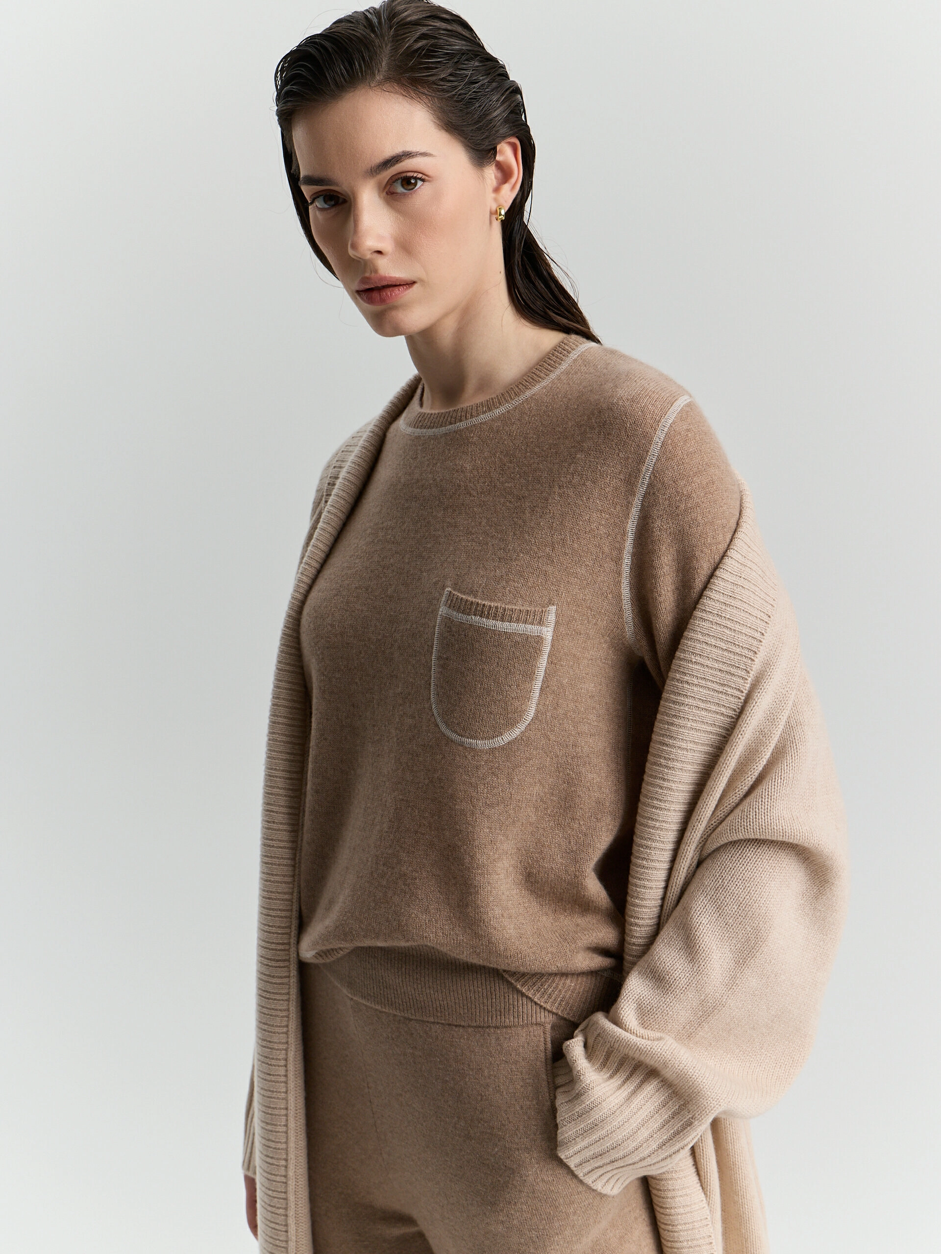 Кашемировая футболка