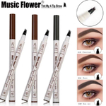 Маркер для бровей Music Flower тон 02 Brown Fine Sketch, 1 мл