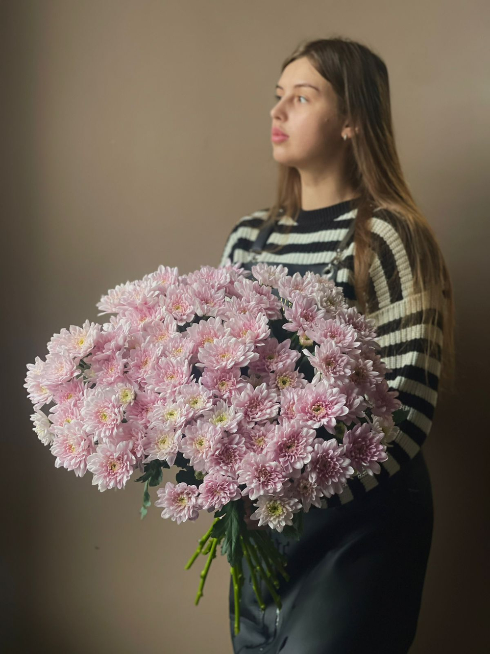 Хризантема кустовая "Зембла" (розовая)