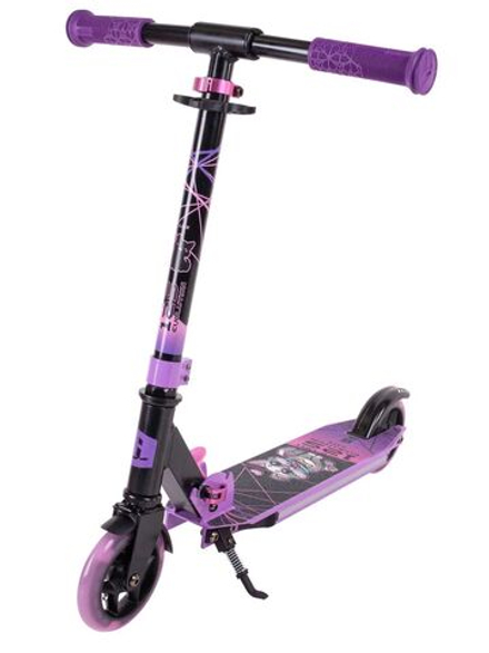 Самокат Tech Team Comfort 125 evolution  lux purple 2024 с подсветкой