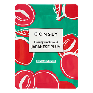 Тканевая маска с экстрактом японской сливы CONSLY Probiotic Biome Japanese Plum Firming Mask Sheet 2