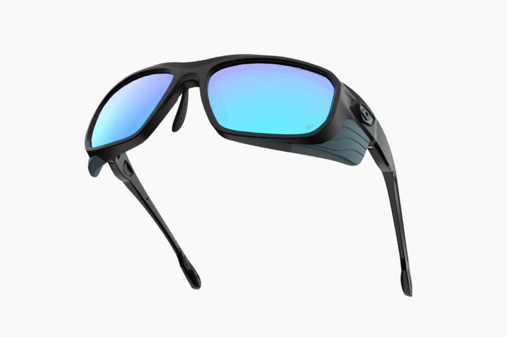 Спортивные очки Demetz Piment 2.0 / Solid Black / Matt Black Brown Mirror Ice Blue Cat.4