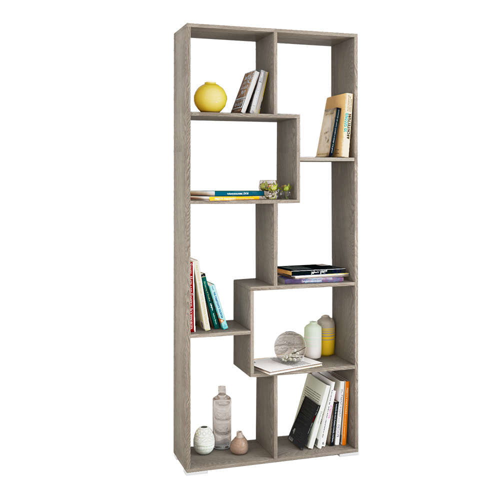 Стеллаж Ромео-8, ясень анкор темный