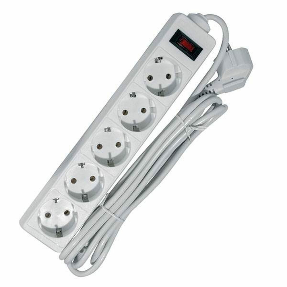 Сетевой фильтр Defender  ES 3м (5 розеток) White