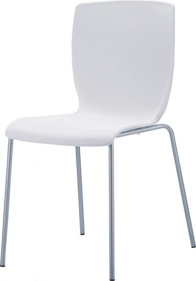 Стул пластиковый белый Mio