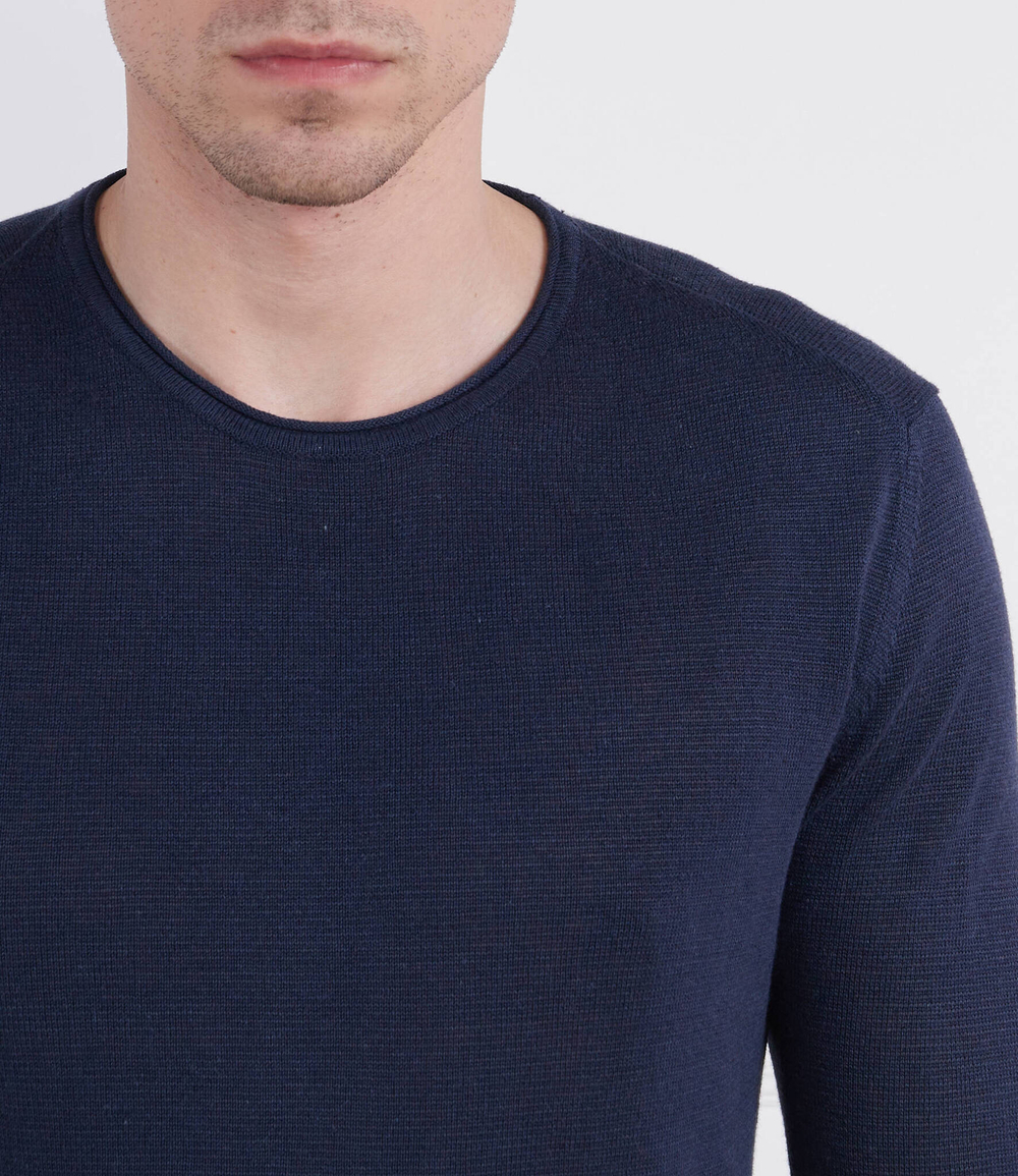 Льняный свитер Fidos Joop! Jeans - темно-синий(30035540)