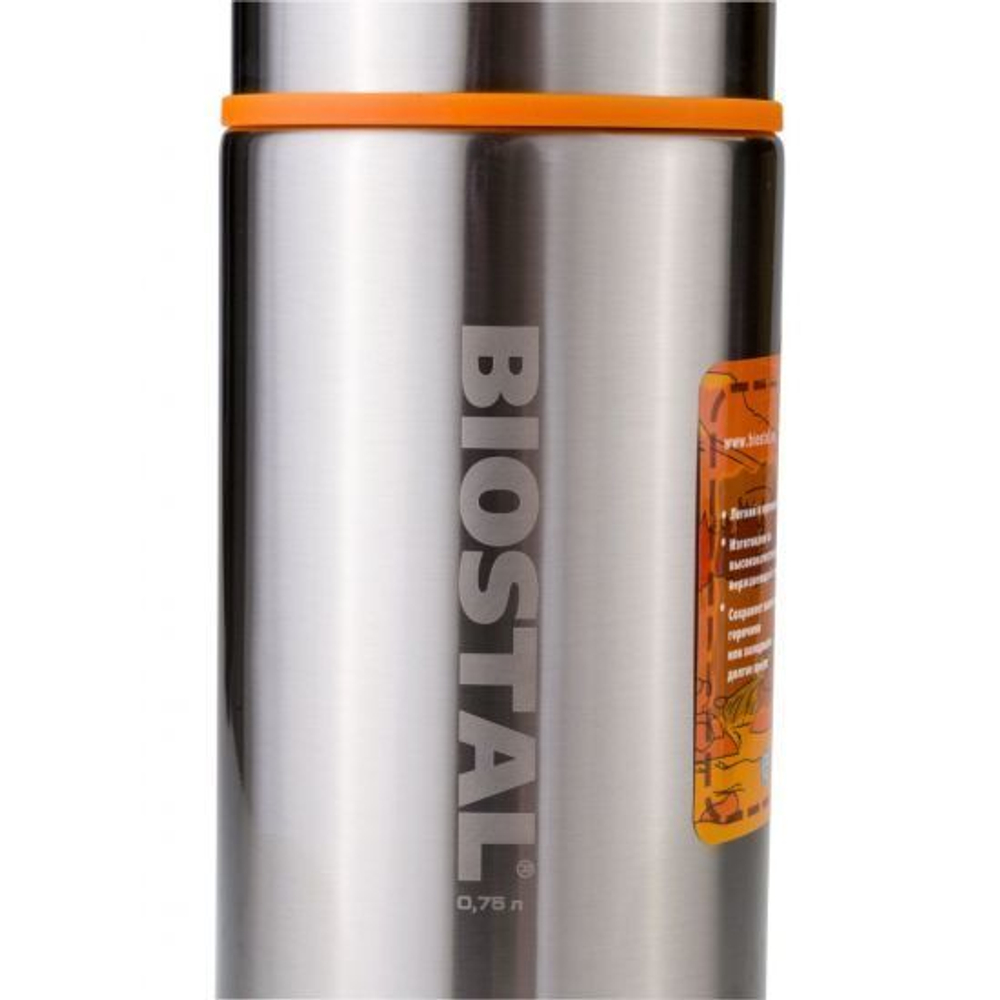 Термос Biostal Спорт (1,2 литра), стальной