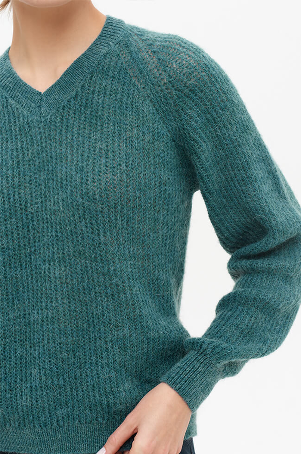 23166 Джемпер женский (бирюзовый)