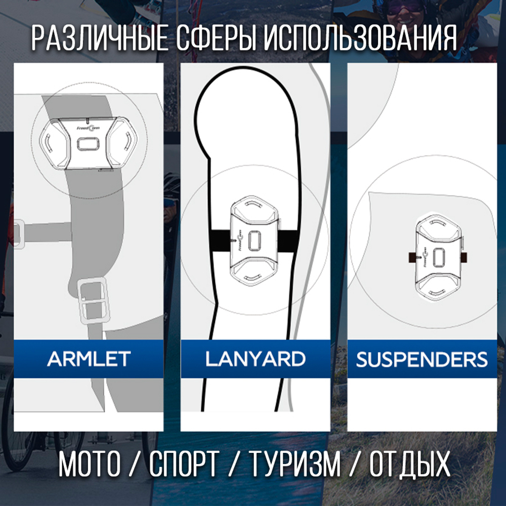 Мотогарнитура Freedconn FREE+, для мото