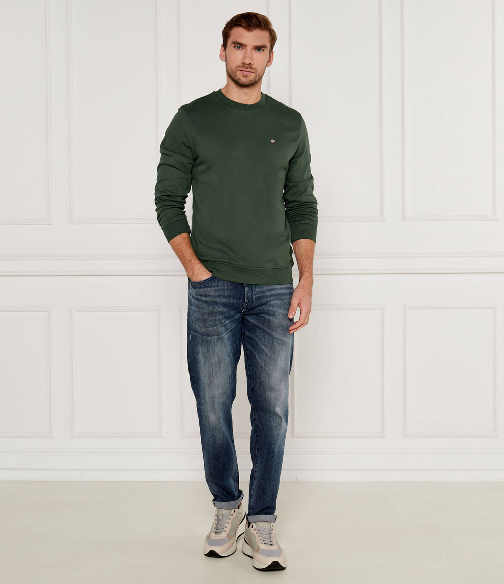 Худи Balis Crew 1 Napapijri - зеленый(NP0A4FQW)