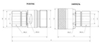 БРС РЕЗЬБОВЫЕ VD BSP 1/4 - D1/4 Розетка