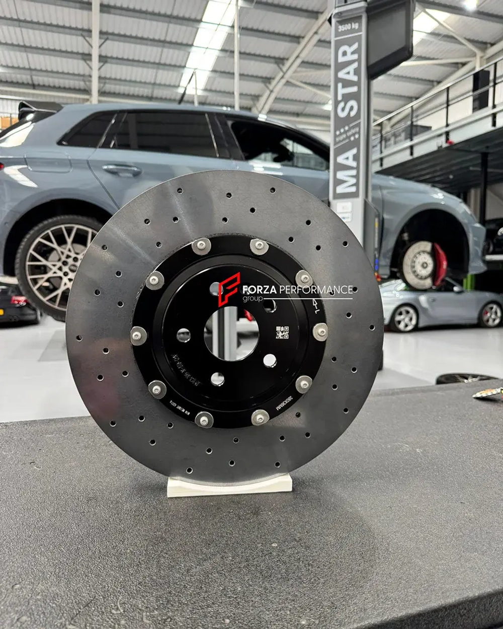 Карбон керамические передние тормозные диски для AUDI RS3 8Y 2021-2024 Ауди