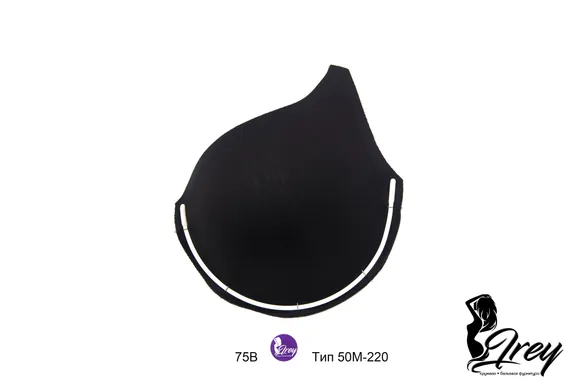 Чашки спейсер АМ-01, 75В-80А-70С-65D, серебристый пион 168