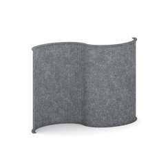 AcustiX Напольная S-образная перегородка VE.NSP-1800 Морская Галька 1990*460*1800