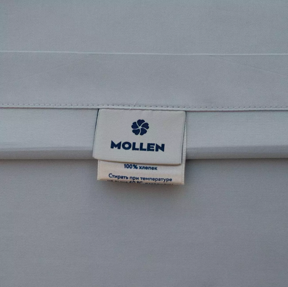 Пододеяльник 220x240 Mollen светло-серый