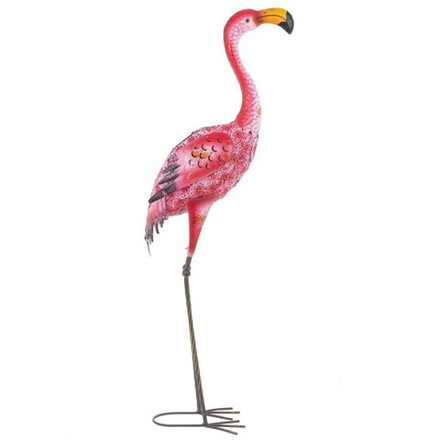 GAEM Фигура декоративная "Фламинго", (подсветка, солнечная батарея), L33 W13 H95 см