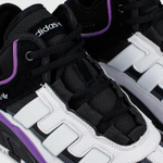 Кроссовки Adidas Niteball White Purple with Fur