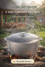 Котел алюминиевый с дужкой 8л “Tima”