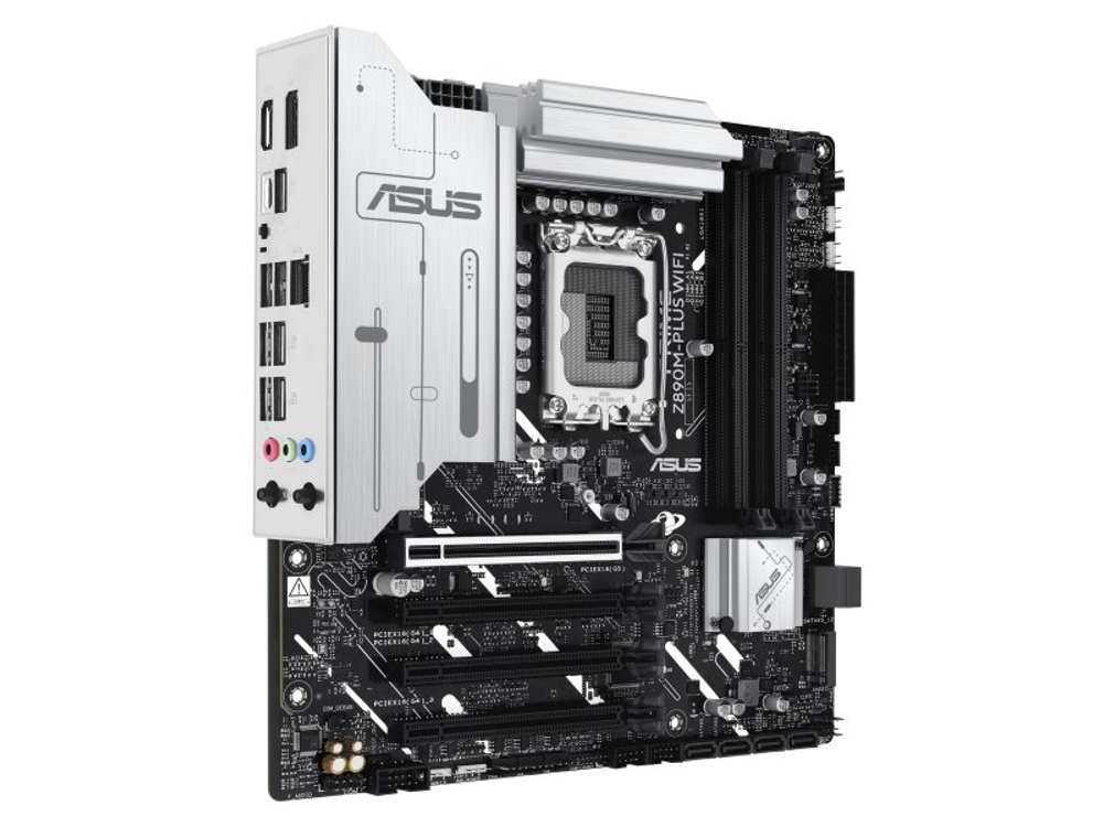 Материнская плата Asus Prime Z890m-plus Wifi, Socket LGA 1851, Intel Z890, mATX, RTL [90MB1J80-M0EAY0]