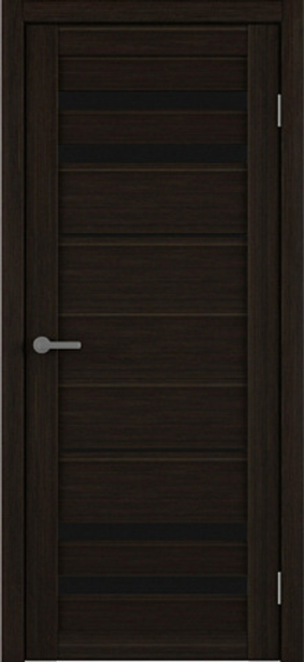 Межкомнатные двери Пекин, Эко-шпон, Кипарис тёмный