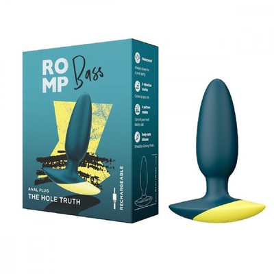 Анальная вибровтулка Romp Bass силикон 10,3 см