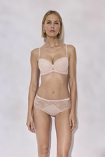 Телесный бюстгальтер Sublime с чашками на тонком поролоне (Размер: 80B) (Цвет: телесный)