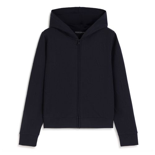 Женская толстовка темно-синяя Emporio Armani EW000392_AF15357