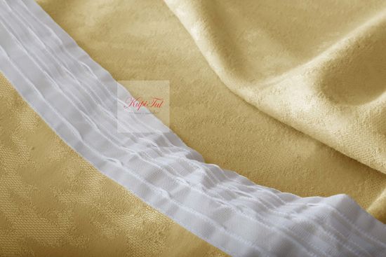 Луи (золото). Шторы из стриженного бархата