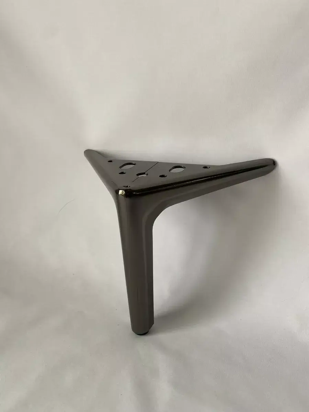 Ножки мебельные опоры черный хром 15 см/4 шт