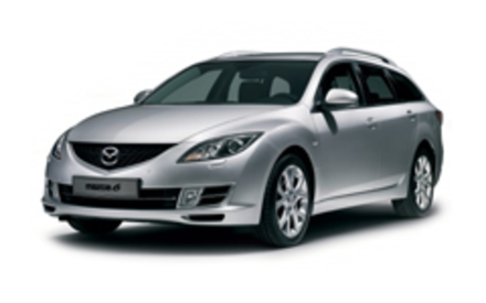 Багажники на Mazda 6 II 2007-2012 универсал рейлинги