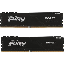 Оперативная память Kingston DDR4 DIMM 32GB Kit 2x16Gb KF436C18BBK2 / 32 PC4-28800, 3600MHz, CL18
