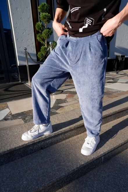 Чиносы ZRD Classic Velvet Синий