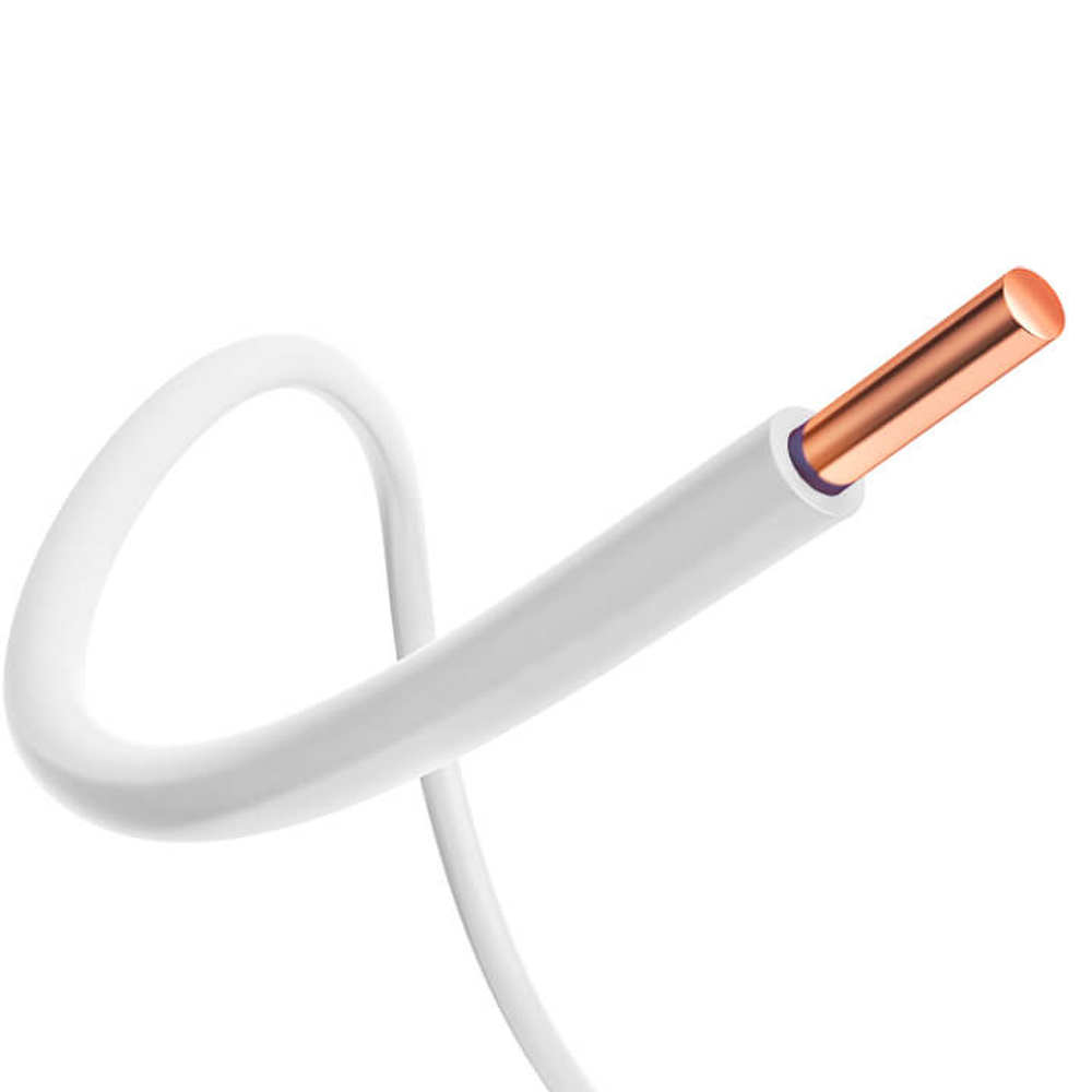 Провод ПуВ(ПВ-1) 6 белый